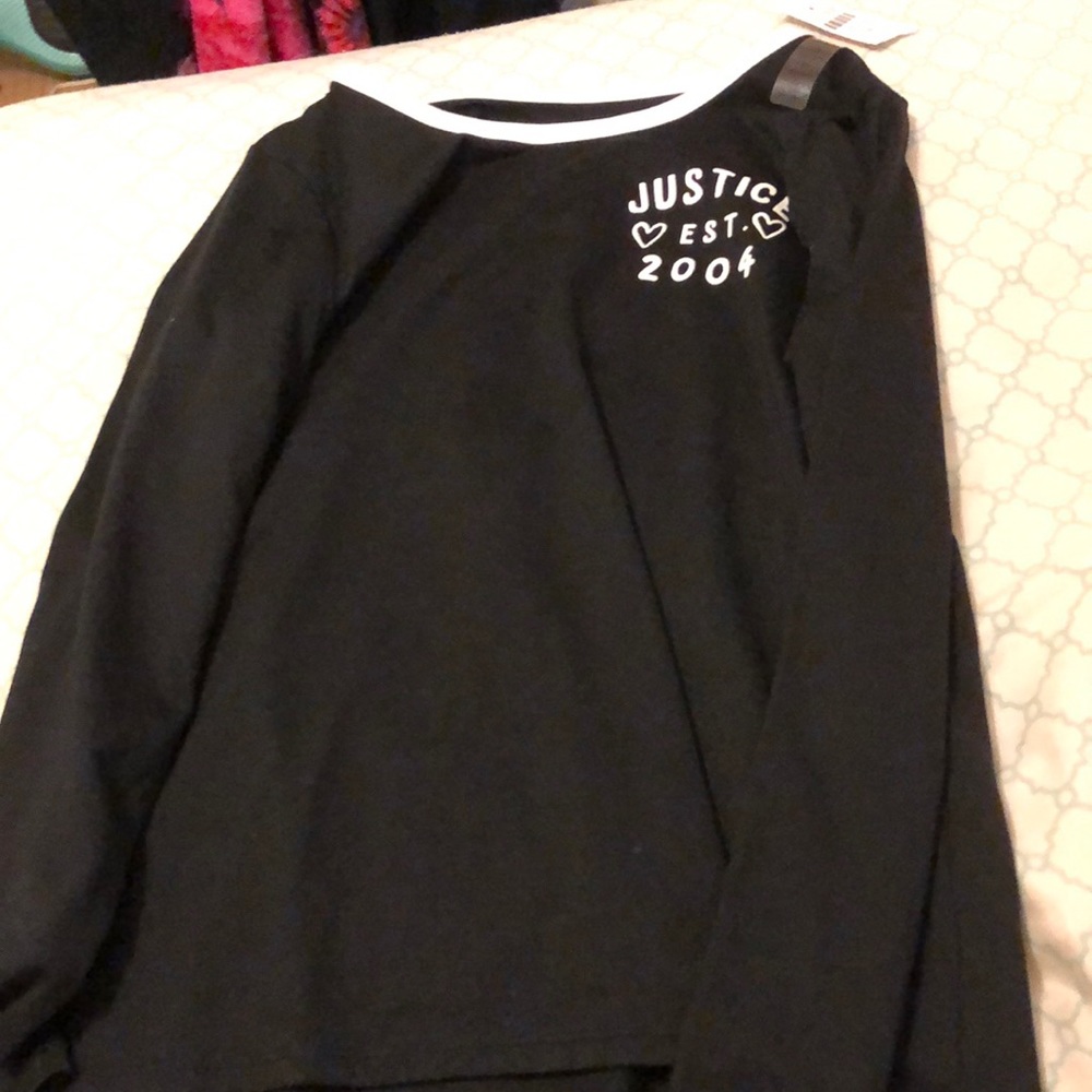 Black justice longsleeve